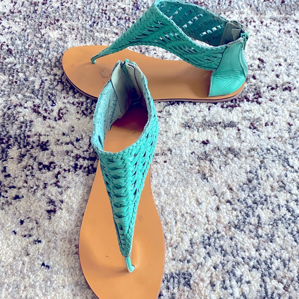 Urban outfitters designed sandals, size 9